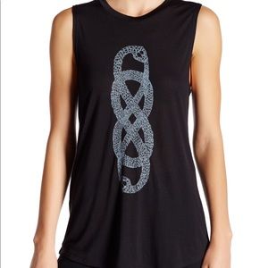 Haute Hippie Snake Coil Muscle Tank Size S